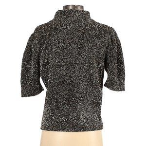 Kate Spade New York Metallic Cropped Sweater EUC Size S